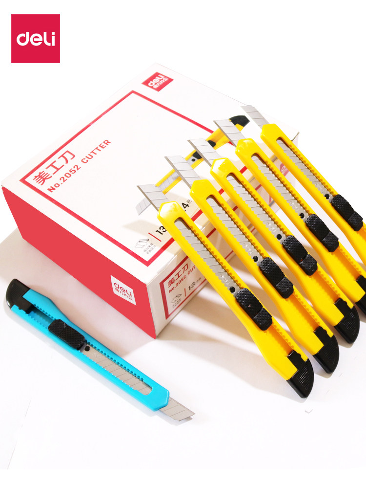 Utility Knife Small Size Wallpaper Full Box Large Box Film Cutting Knife Deli Small Knife Wallpaper Knife Advertising Knife Craft Knife Industrial Knife Express Knife Craft Knife Utility Knife Ring Knife Knife Holder Paper Cutting Knife