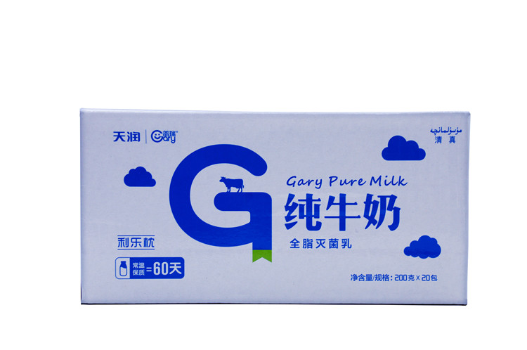 200g新疆纯牛奶_新疆天润盖瑞纯牛奶* 新疆 天