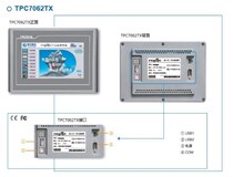 TPC7062TX (KX) TPC7062Ti 7 inch high performance embedded integrated touch screen