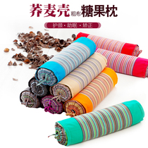 Adult neck guard with thick thirty yarn single hard pillow buckwheat crust pillow of Jaime candy