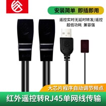 NIR101 set-top box infrared to RJ45 shared appliances Hidden infrared remote control backhaul transponder