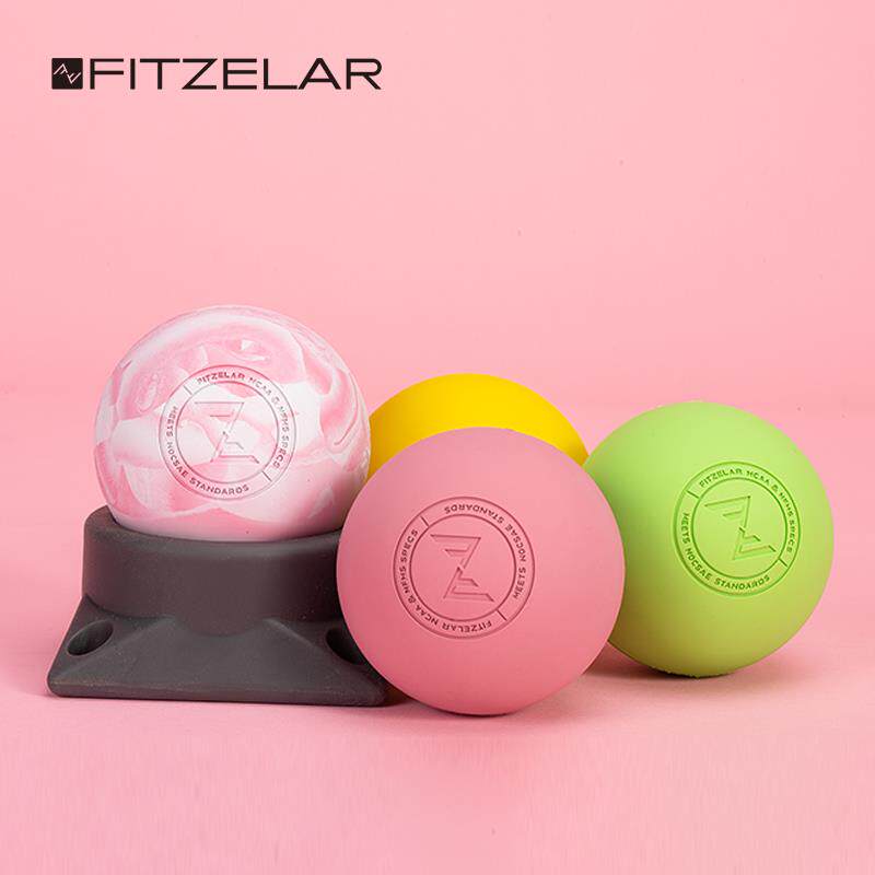 Plantar massage ball fascia ball round ball Peanut Ball Muscle Relaxation Acupoint Massage Ball therapy Fitness Substitute Tennis