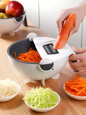 Vegetable cutting artifact Shredded potato shredder Household kitchen multi-function slicer Radish shredder Potato cutting grater