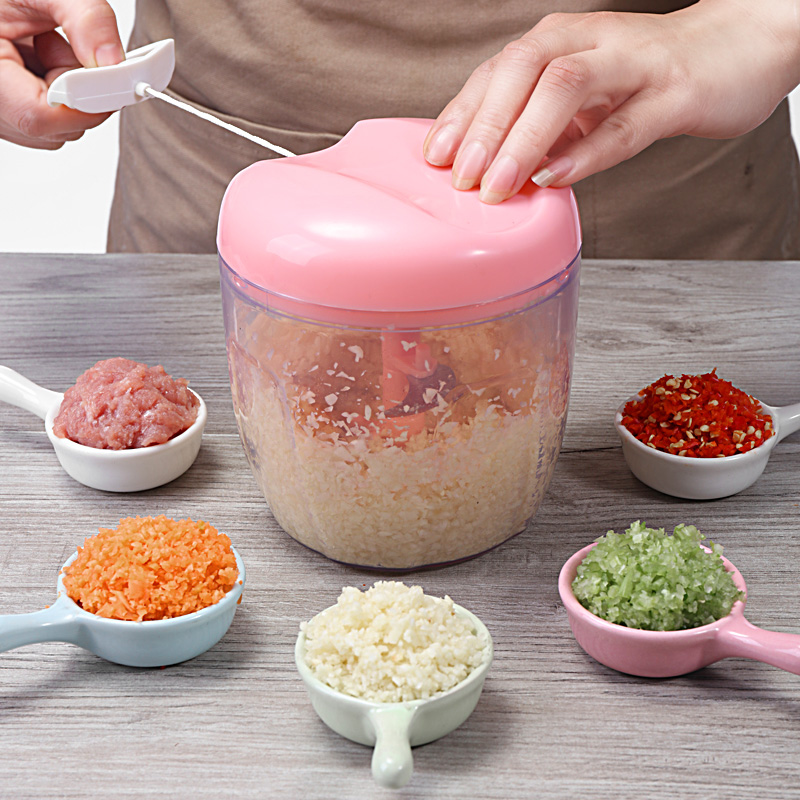 Kitchen Versatile Chopped vegetable Divine Instrumental Hand-Breaking Vegetable Wringing Machine Household Whiter garlic Manually Wringing Machine Water Dumplings