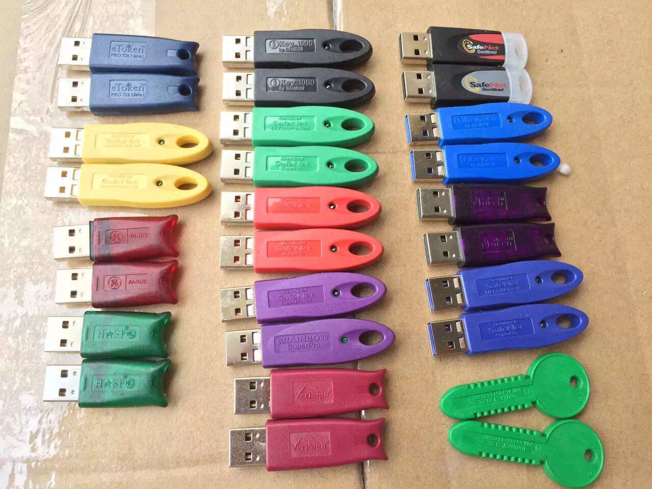 USBKey Dongle encryption lock Copy data simulation Authorization registration encryption