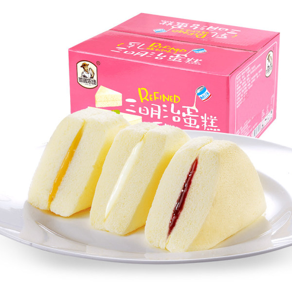 休闲农场 蒸三明治蛋糕 500g*2箱 天猫优惠券折后¥20.8包邮(¥25.8-5)多味可选 休闲农场 蒸三明治蛋糕 500g*2箱 天猫优惠券折后¥20.8包邮(¥25.8-5)多味可选