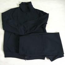 Jihua 3543 spring and autumn long-sleeved physical training suit navy blue long-sleeved physical training suit winter quick-drying breathable mens
