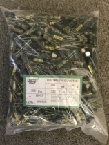 100V100UF high frequency low resistance high temperature resistant electrolytic capacitor volume 10X17 1 package 500 RMB60