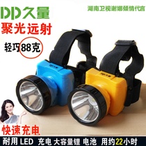 Long volume LED789 small headlight charging strong light long-range flashlight lithium battery fishing ear pedicure pedicure pedicure headwear headlight