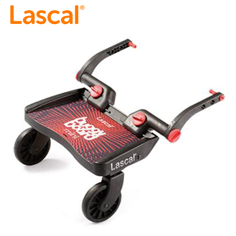 Lascal Stroller Pedal Buggyboard set suitable for two-child travel