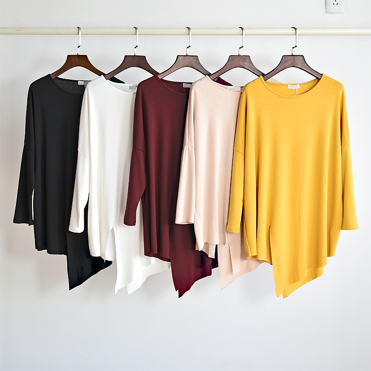 Autumn-winter new gush modern dance practice with long sleeves male and female adult open and medium long version loose classical dance suit