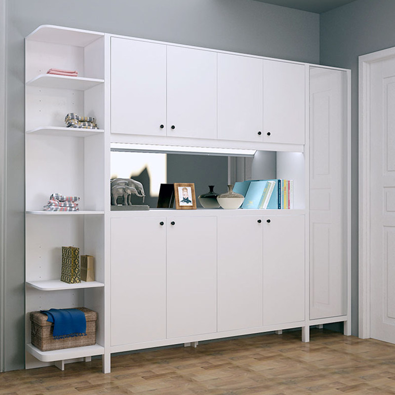 Nordic entry porch cabinet shoe cabinet one living room compartment cabinet modern minimalist small apartment large-capacity coat cabinet