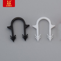 Jinming plastic floor heating card nail U-shaped card nail European export special European version 20A1 can be customized