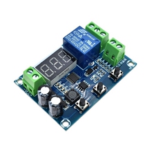 XH-M608 storage battery charge and discharge module integrated voltmeter undervoltage overpressure protection timed charge and discharge
