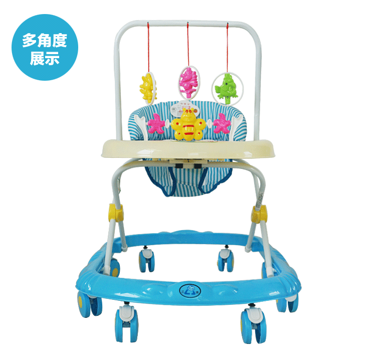 Xe đẩy trẻ em cho bé 6 / 7-18 tháng đa chức năng chống rollover đẩy tay có thể lấy nhạc bằng máy tập nhạc - Xe đẩy / Đi bộ xe đẩy cho bé ngồi