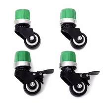 The rack matching wheels with brake wheels universal wheels industrial load-bearing wheels stainless steel