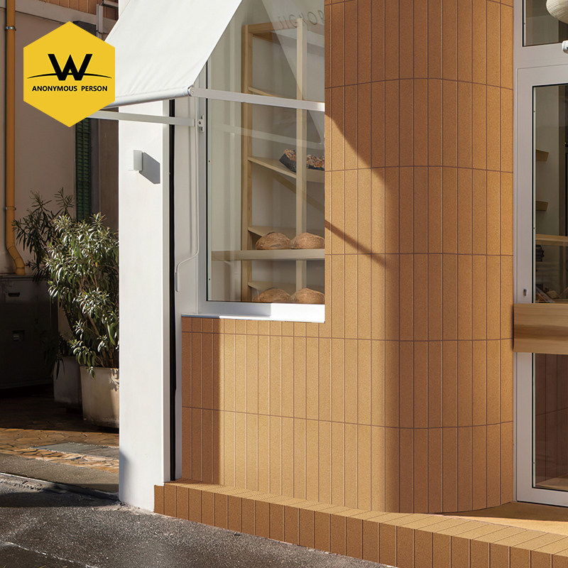 Anonymous retro-colored brick brick brick matte wall tile tile tile tile kitchen colored wall tile