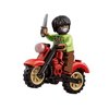Anti- Special Forces Team Building Block Figures, Educational Assembly Particles, Motorcycle, Swat, Boy Student Gift