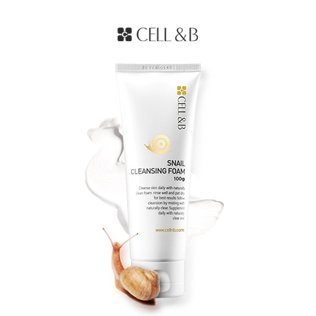 CELL&B 蜗牛泡沫洗面奶洁面乳深层清洁保湿去黑头收缩毛孔100g