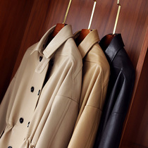 Leather leather women's foam sheepskin coat 2021 spring and autumn new short waist slim windbreaker 20219