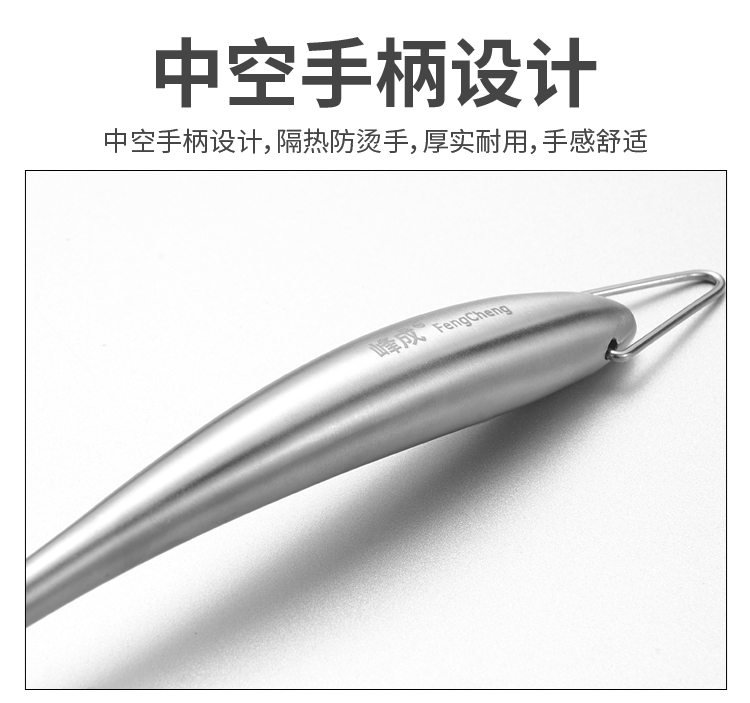 Nhiệt độ cao chống dính chảo xẻng bếp inox nấu ăn xẻng khuấy bếp đặt súp colander silicone xẻng - Phòng bếp chảo gang đúc