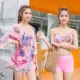 2018 bikini mới áo ba lỗ áo tắm nữ ngực nhỏ thu thập vòng thép gợi cảm váy hàn quốc bán buôn