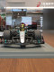 1:43/18 Spark Hamilton 2024 British Grand Prix Flag-Raising Edition Mercedes W15 Model Car Collection