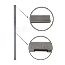 Rail Leveling Ruler Aluminothermic Welding Point Adjustment Ruler 1m 1000mm (with groove)