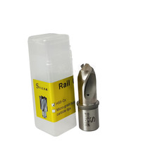 Stationway is suitable for rail drilling machine drill drill rail solid drill 17mm*25mm