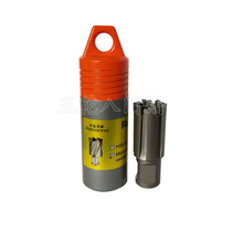 Stationway alloy steel rail hollow drill bit for railway work with rail drill bit 24mm*25L rail drill 1 piece