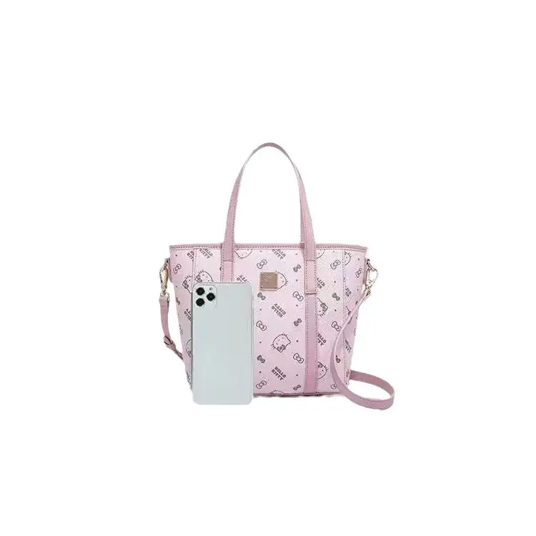 Портфель сумка-купол Hello kitty, классическая вместительная сумка