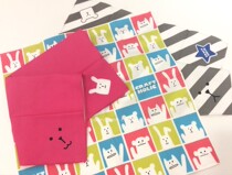 600 yen Popular pear flower brand CRAFT*LIC Rabbit Cosmic man Bentang tablecloth wrapping towel