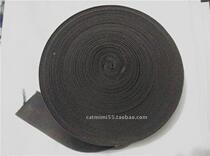 Cabbage price dark gray 6cm wide quality double-sided elastic band plain weave flat elastic belt thickened