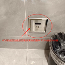 HCG Hecheng Bathroom AF913H squat toilet automatic sensor flusher HCG sensor plus manual stool flusher