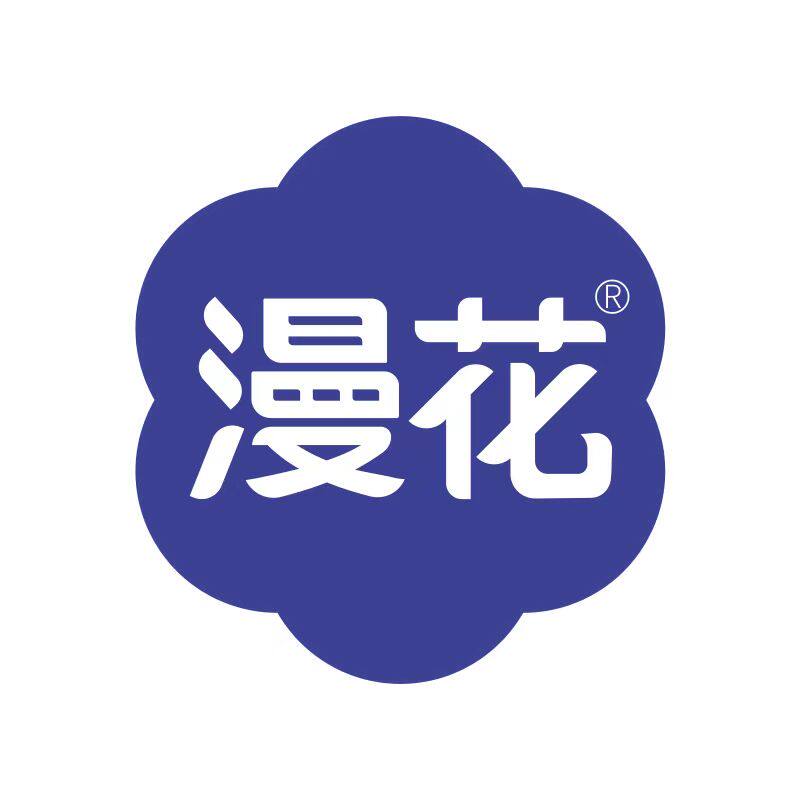 漫花云乐生活馆的LOGO
