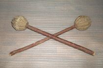 Old Wood Hammer Ancient Play With Nostalgia Wood Carved Melon Hammer Miscellaneous Antiques Old Objects Folk Memorial Collection