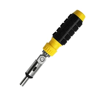 Противодиральная желтая колючая отвертка (без партийной головки)