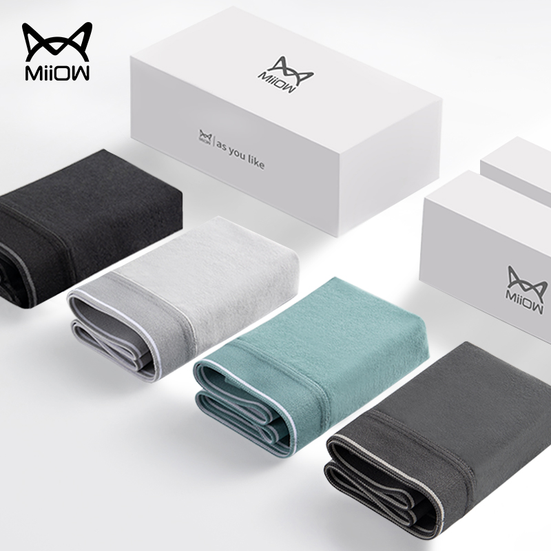 Catman Underpants Men's Boxers Cotton Antibacterial Crotch Boys Cotton Loose Breathable Men's Boxers Safety Pants