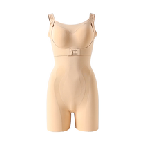 Catman Black Bandage Body Shaping Bodysuit Strong Abdominal Control and Buttock Lifting Removable Four Seasons Ultra-Lightweight Waist Bodysuit