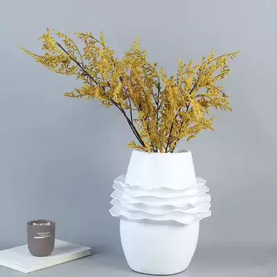 Yiyi space cedar simulation floral flower arrangement living room model room sample house display center simulation flower decoration fake flower decoration