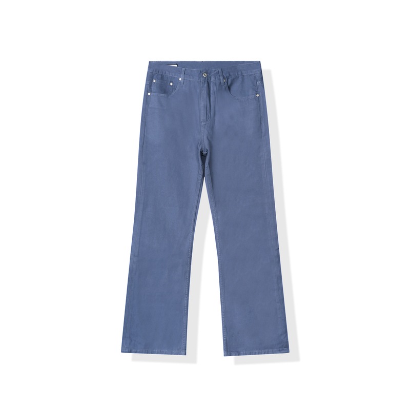 Allfit Micro-Flared Skinny Fit Light Blue Workwear Blue 310g Twill Pure Cotton Brushed Fit Casual Pants 2660 Allfit Micro-Flared Skinny Fit Light Blue Workwear Blue 310g Twill Pure Cotton Brushed Fit Casual Pants 2660