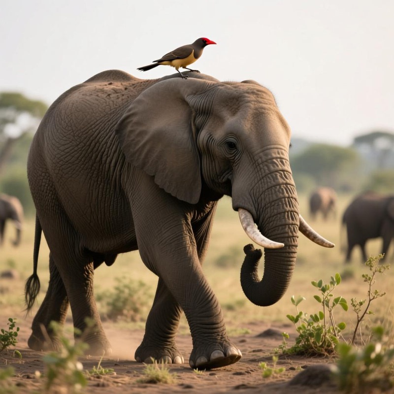 African Purebred Wild Elephants, Order Them and They Will Walk Home on Their Own with Navigation, Not a Rare Small Pet