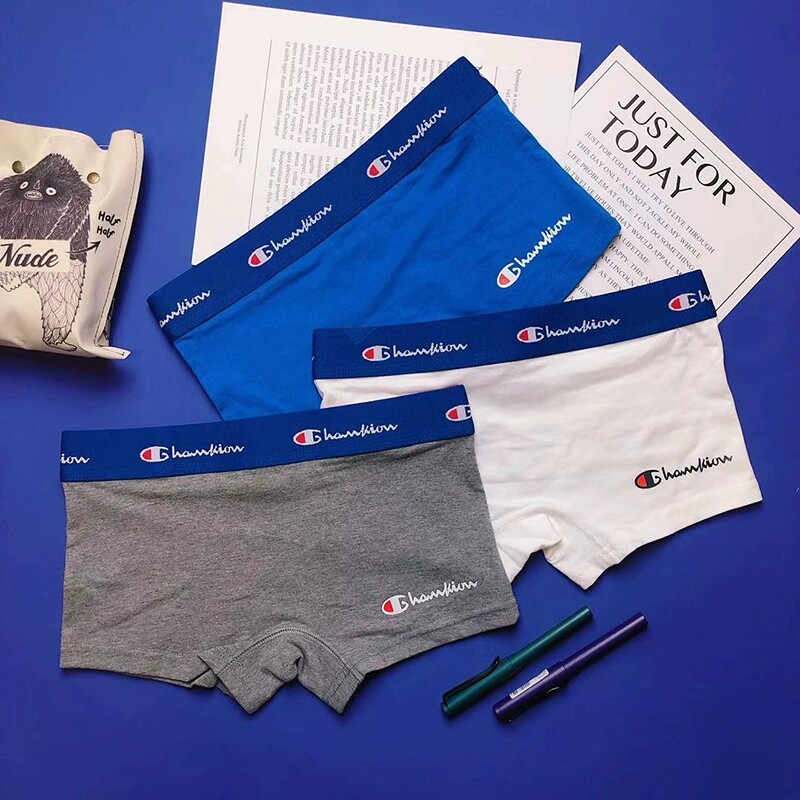 Boomer Lady Pure Cotton Wide Edge Flat Corner Corner Pants Les Handsome T Neutral Girls High Waist Sports Triangle Pants Head Woman