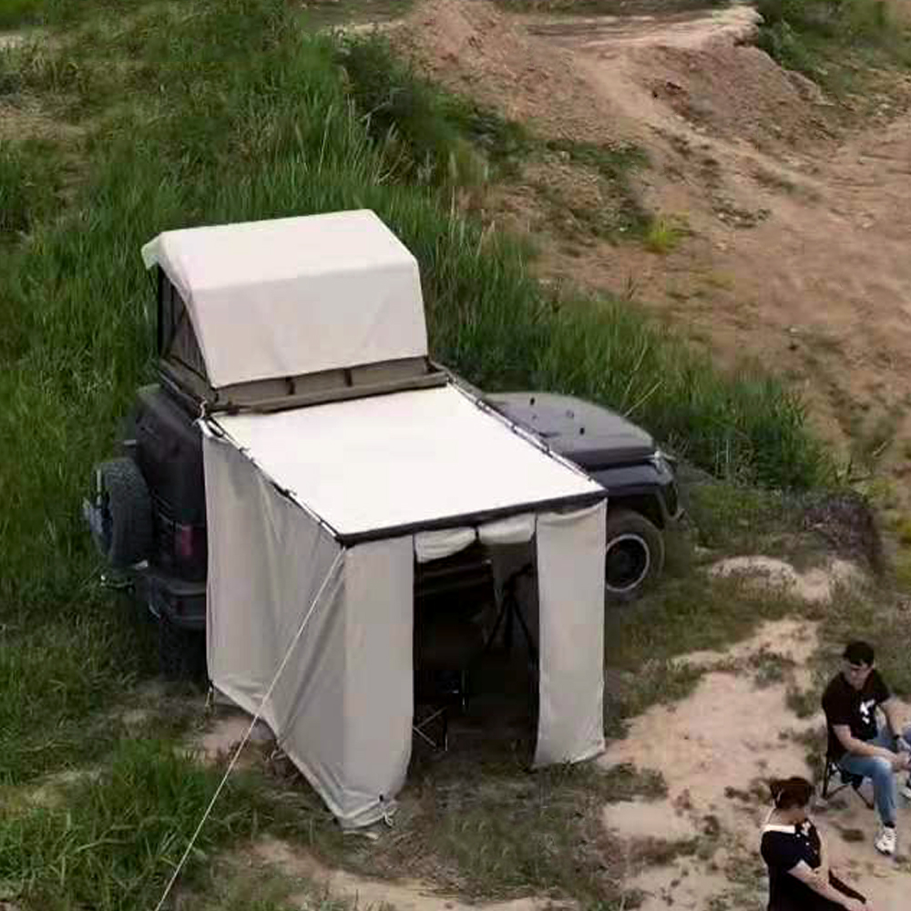 The selection of 3 - sided bezel for hidden tent luggage rack