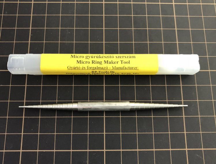 RP TOOLZ Small metal wire winding machine 1 0-6 0mm 25 25 RP-MICRING-Taobao