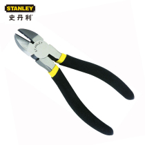 Stanley mini black double plastic handle Bevel pliers cutters diagonal pliers offset pliers 4 inch 84-124