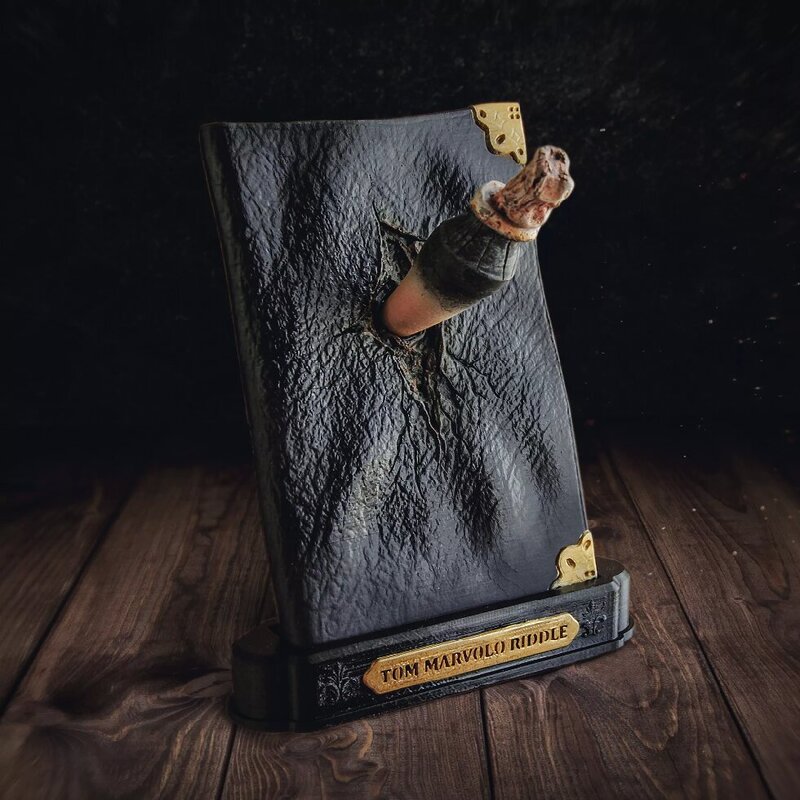 Authentic Merchandise Voldemort Tom Riddle Basilisk Diary Resin Harry Potter Collectible Figurine