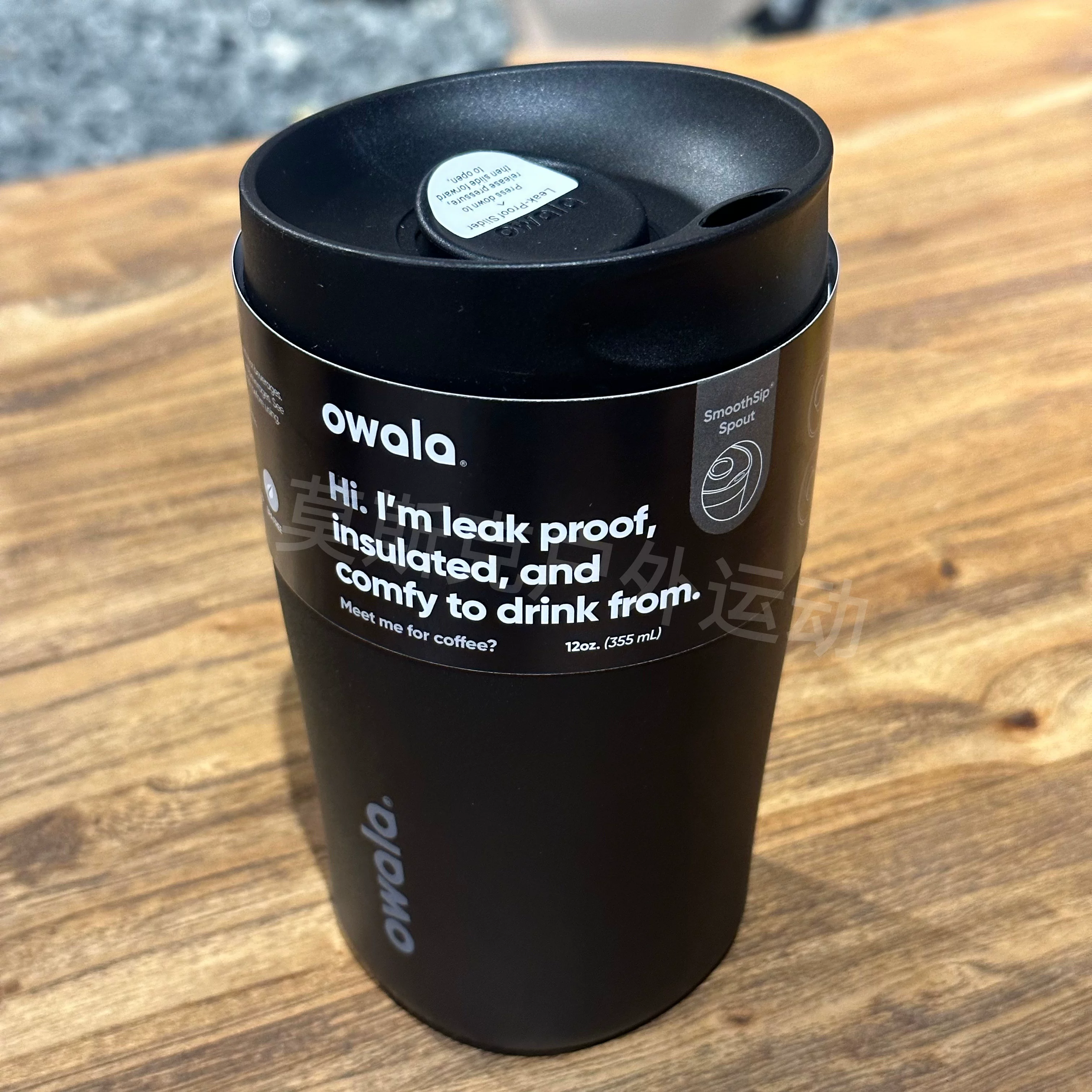 Кружка-термос Owala Smoothsip Slider 12OZ/20OZ, спортивная чашка для воды, кружка для автомобиля, кружка для кофе