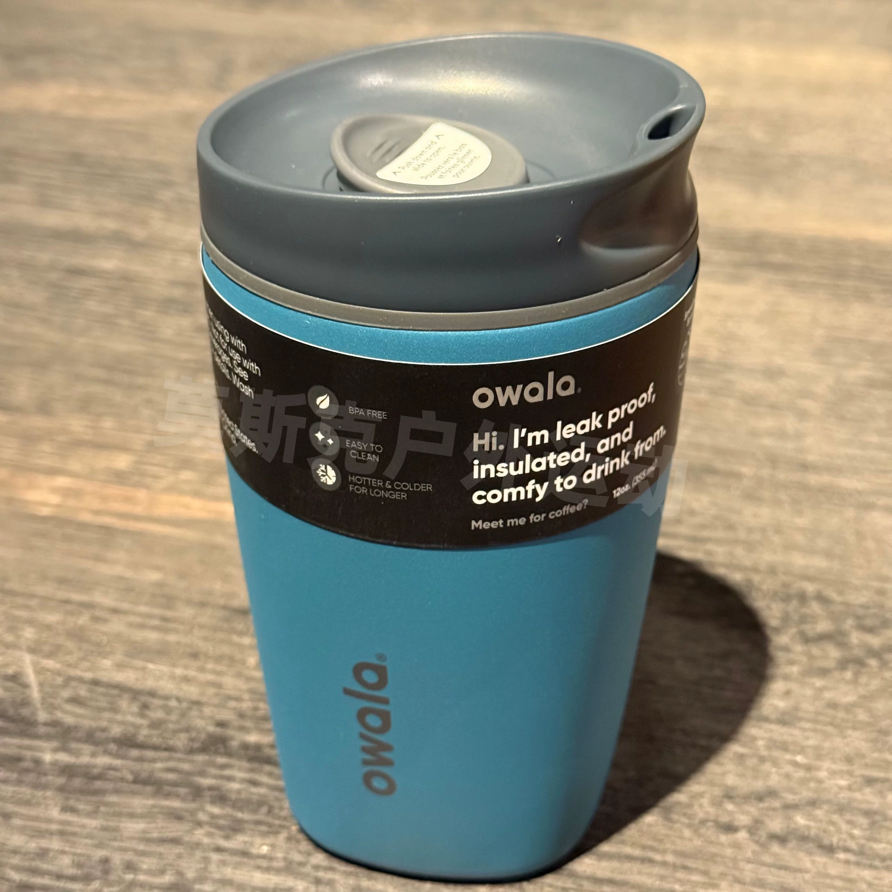 Кружка-термос Owala Smoothsip Slider 12OZ/20OZ, спортивная чашка для воды, кружка для автомобиля, кружка для кофе