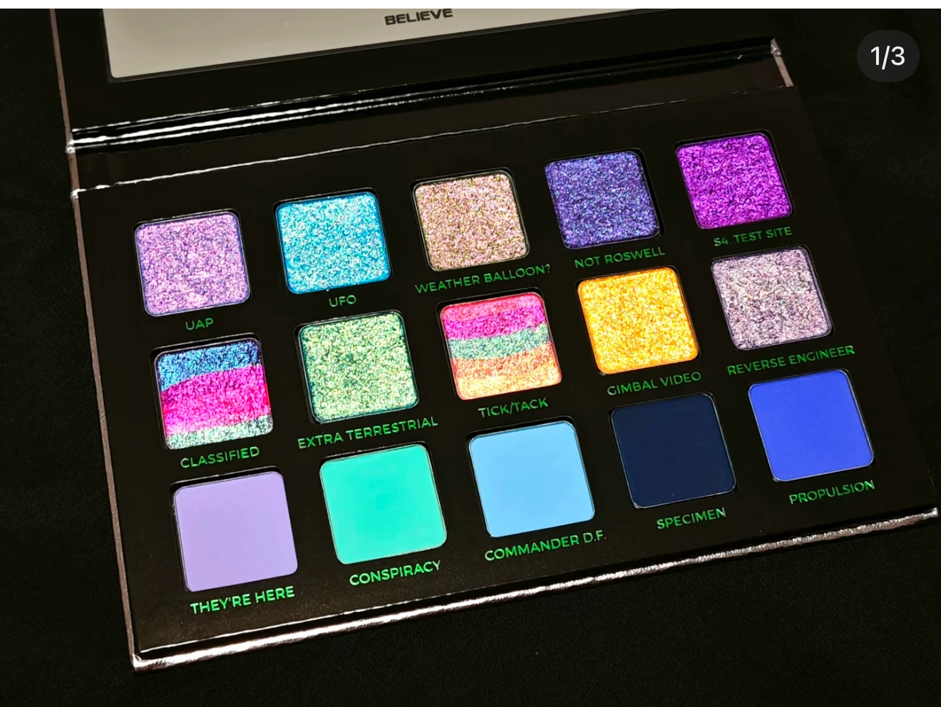Adept new eye shadow palette Rhnull Minka spot